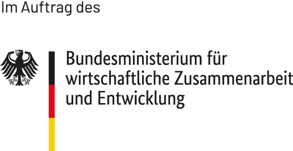 Logo des Bundesministeriums für wirtschaftliche Zusammenarbeit und Entwicklung (BMZ)