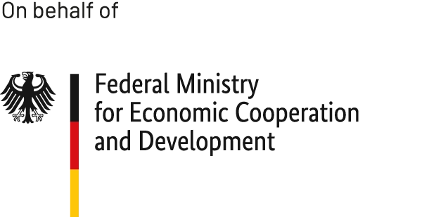 Logo of the Federal Ministry for Economic Cooperation and Development (BMZ)