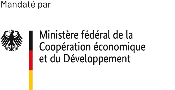 Logo du Ministère fédéral de la Coopération économique et du Développement (BMZ)